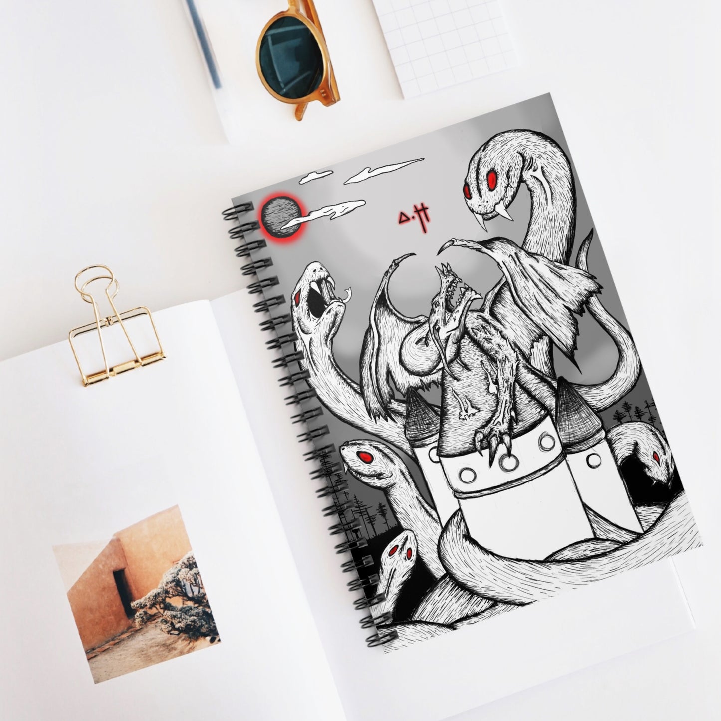 Spiral Notebook "Tritector"