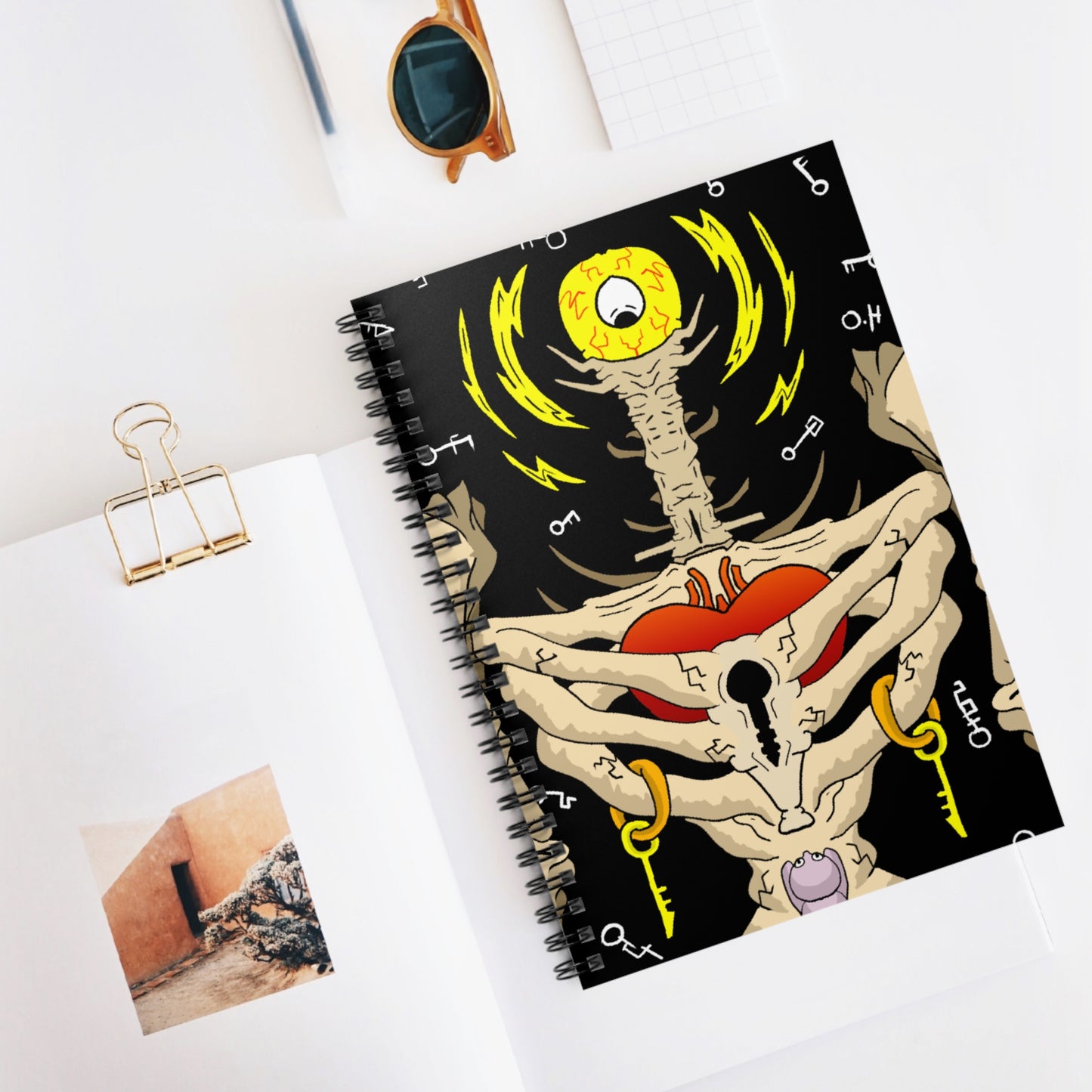 Spiral Notebook "Lockheart"