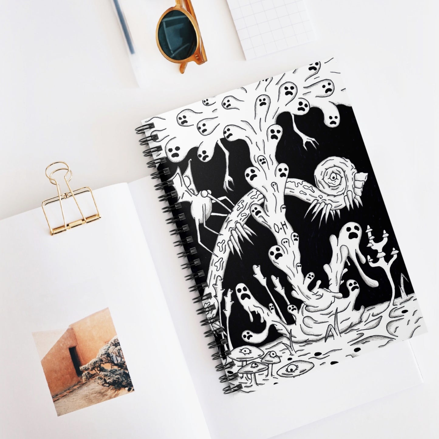 Spiral Notebook "Sprouts"