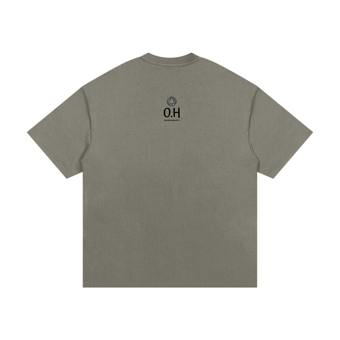 Essential Heavyweight Cotton T-Shirt "Tall hand"