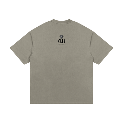 Essential Heavyweight Cotton T-Shirt "Headbug"