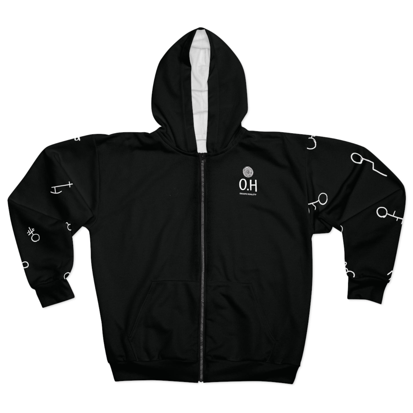 Lockheart Unisex Zip Hoodie