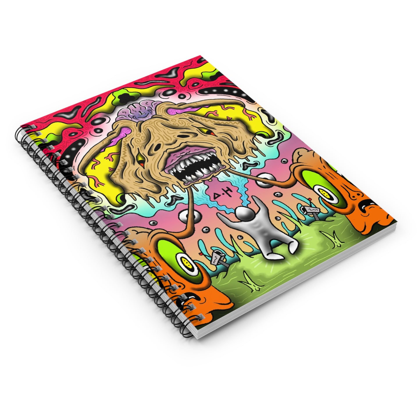 Spiral Notebook "Melting Health"