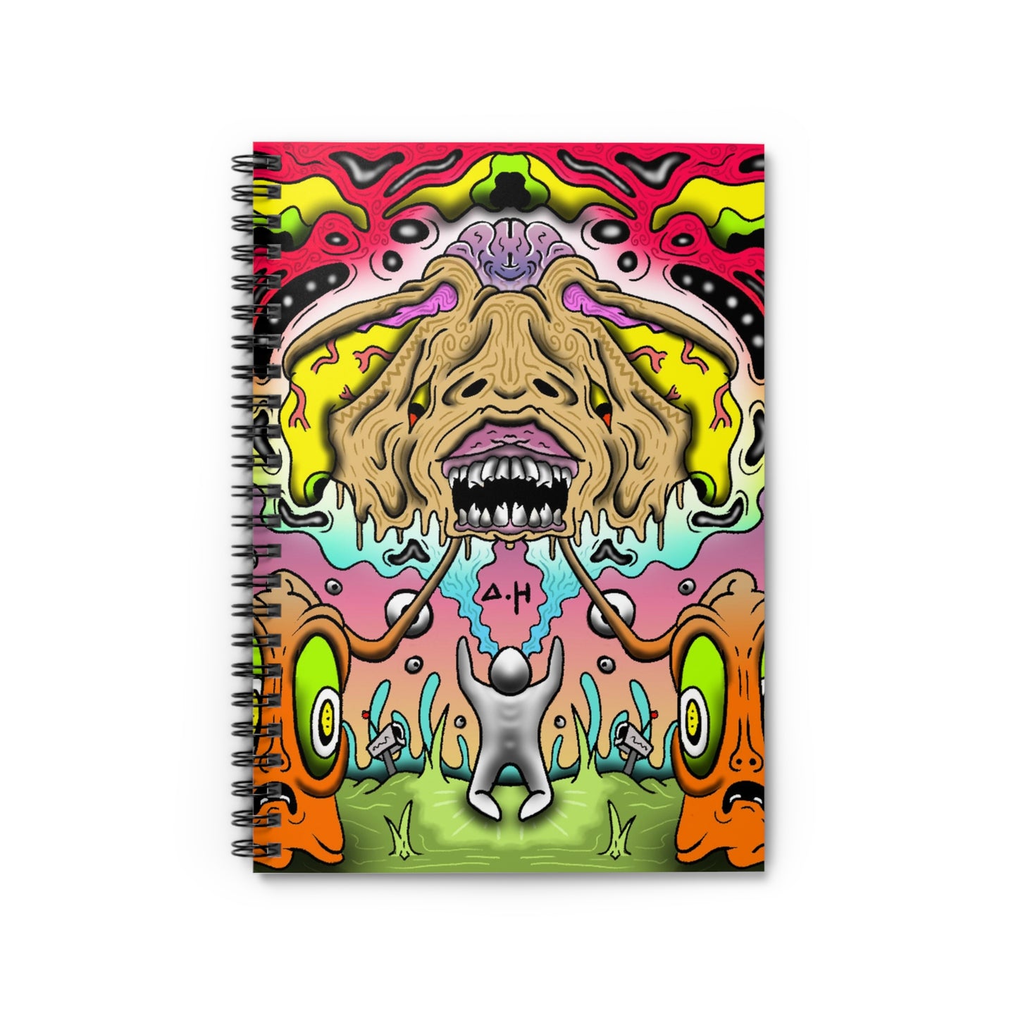 Spiral Notebook "Melting Health"