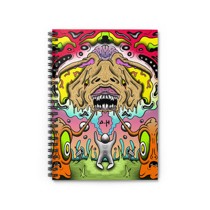 Spiral Notebook "Melting Health"