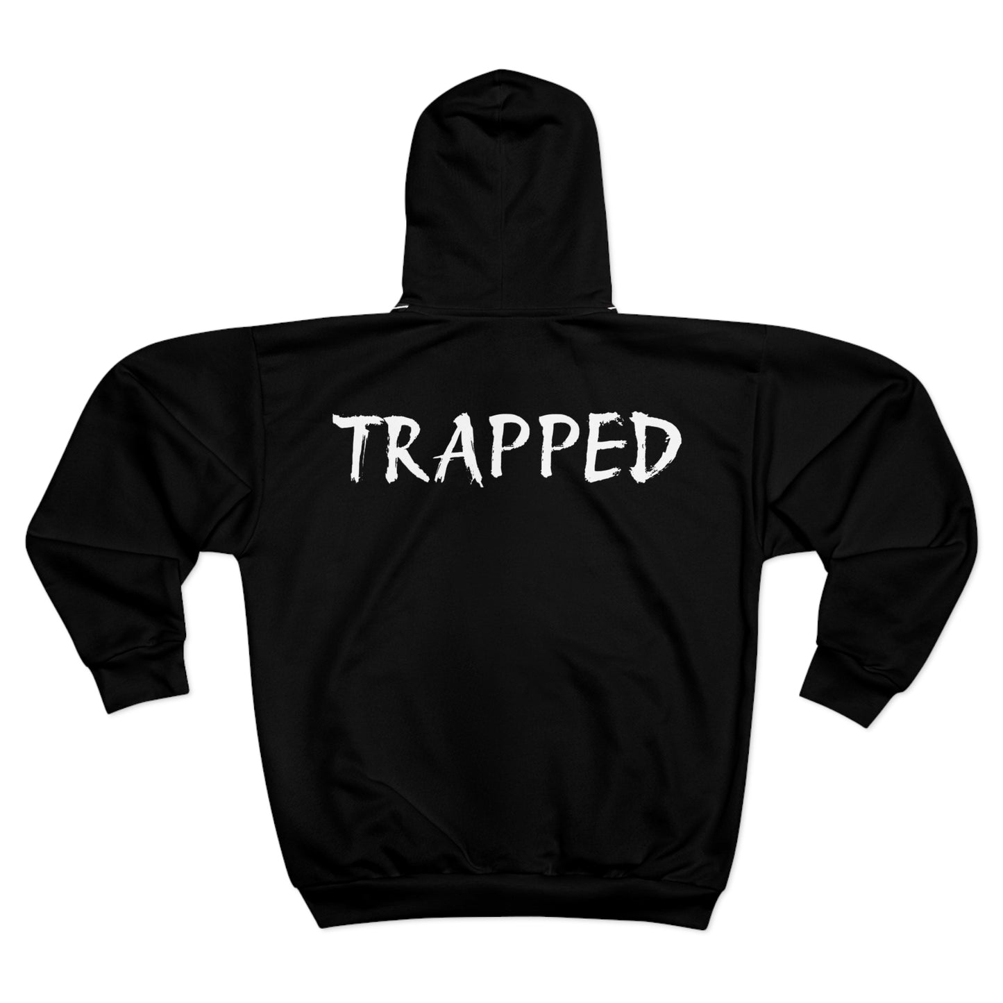 Trapped Unisex Zip Hoodie