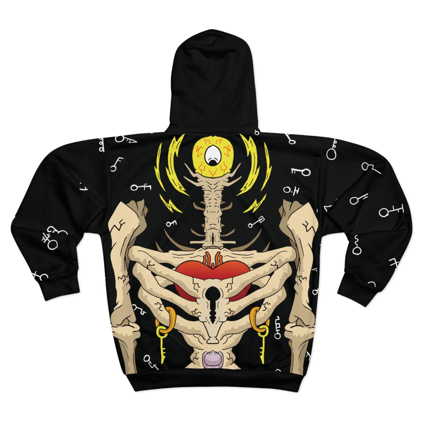 Lockheart Unisex Zip Hoodie