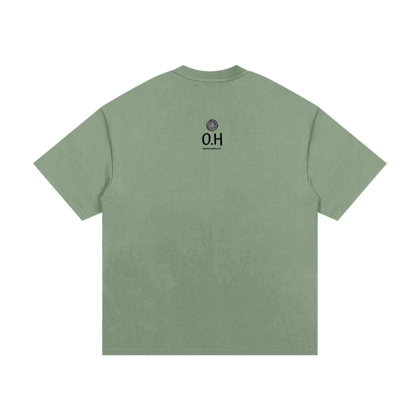 Essential Heavyweight Cotton T-Shirt "Tall hand"