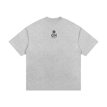 Essential Heavyweight Cotton T-Shirt "Masked"