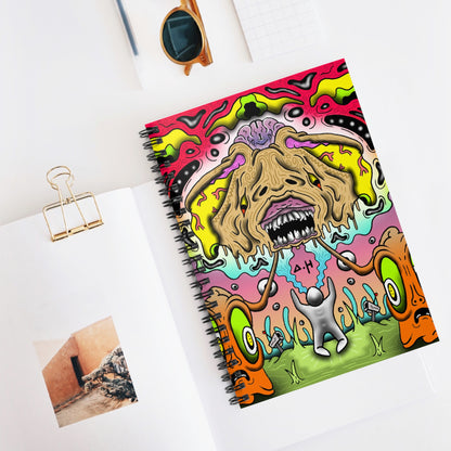 Spiral Notebook "Melting Health"