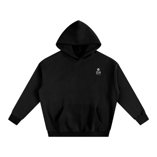 Oversize Fleeced Hoodie "Creator and I"