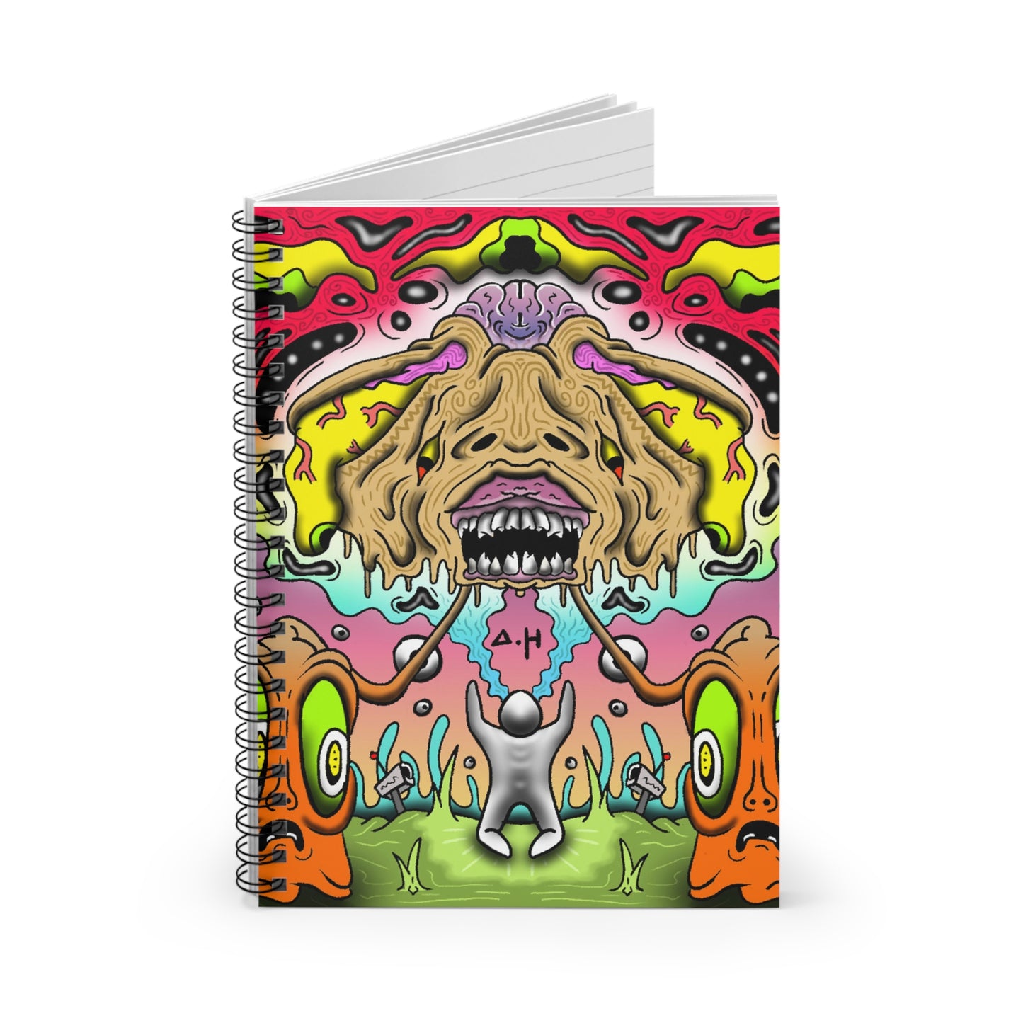 Spiral Notebook "Melting Health"