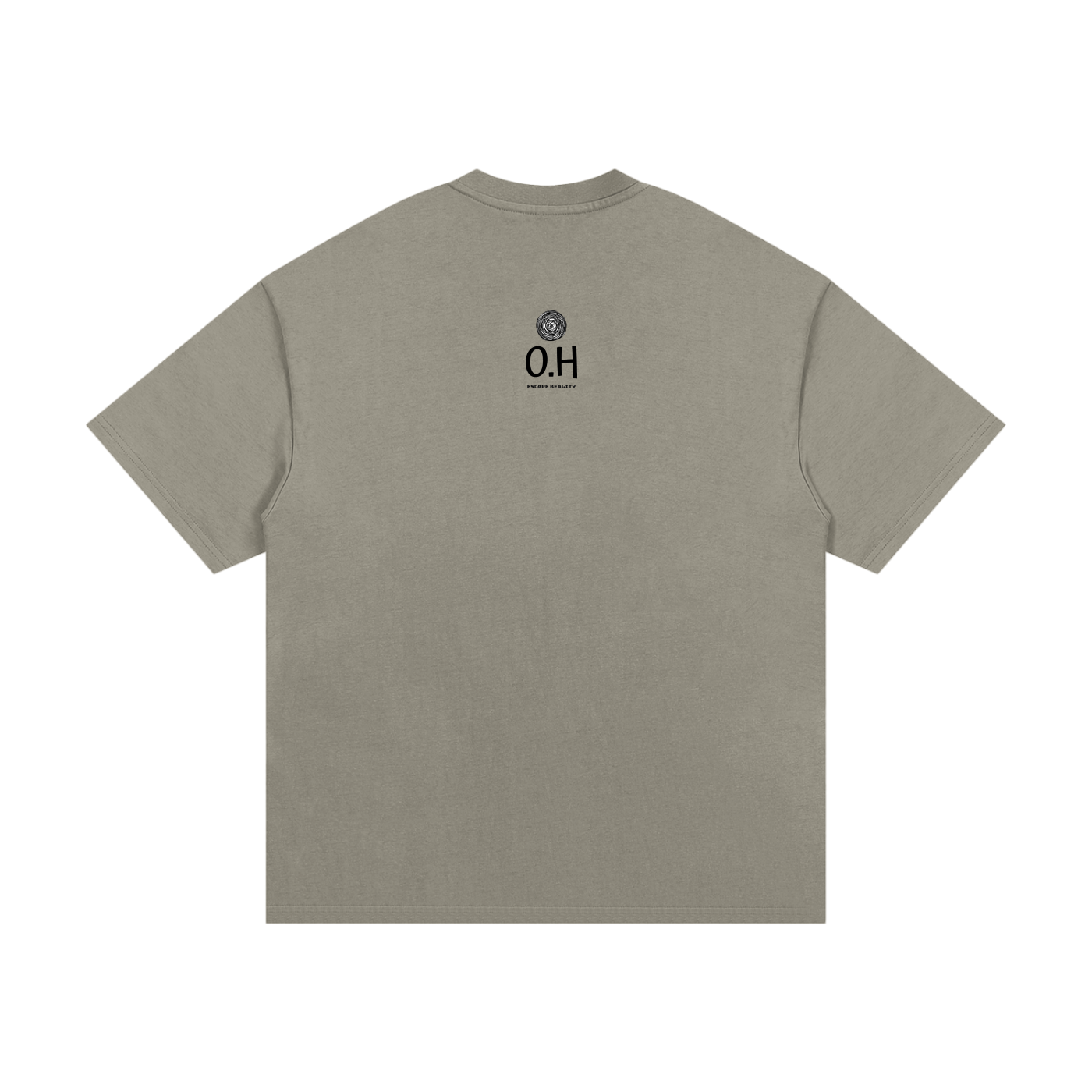 Essential Heavyweight Cotton T-Shirt "Tall hand"