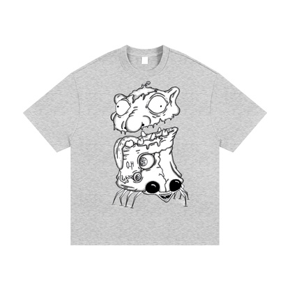Essential Heavyweight Cotton T-Shirt "Headbug"